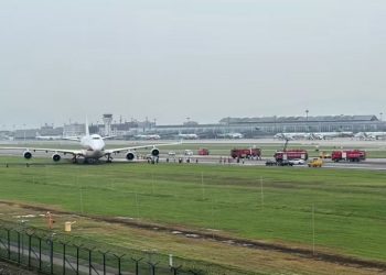 Kalitta Air’a ait B747 pistten çıktı