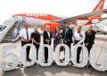 easyJet Belfast’tan 500 bininci yolcusunu uçurdu