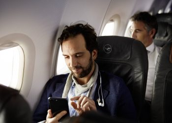 Lufthansa uçuşlarında ücretsiz mesajlaşma