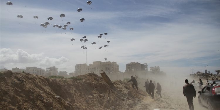 Alman Hava Kuvvetleri Gazze’ye yardım uçuracak