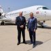Fransız iş jeti Falcon 6X Airport’a özel uçtu