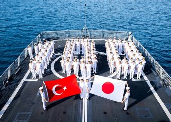 TCG Kınalıada Korveti, Japonya’ya ulaştı