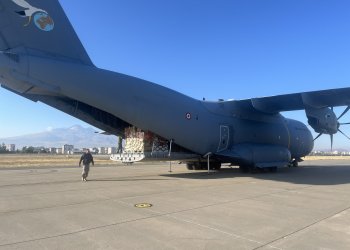 A400M Gazze’ye 24 ton gıda taşıdı