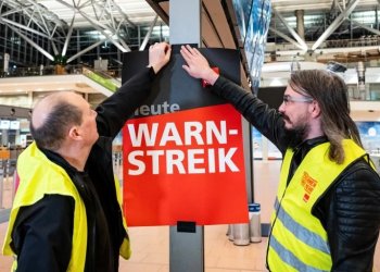 Almanya’da 13 havalimanında grev: Uçuşlar iptal