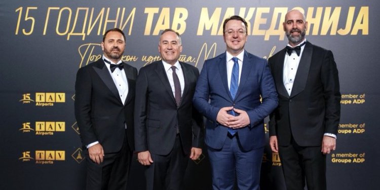 TAV, Makedonya’da 15 yılı geride bıraktı