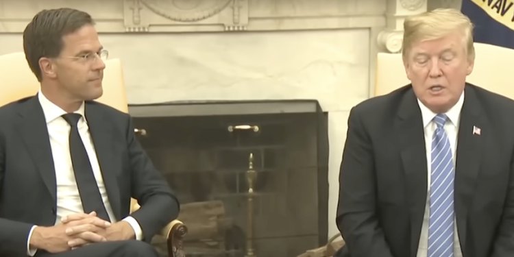 Trump, NATO Genel Sekreteri Rutte’nin mesajının görüntüsünü paylaştı