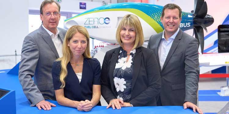 Hidrojenle çalışan uçak motoru için önemli ortaklık