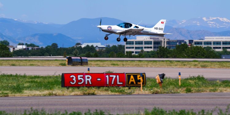 Elektrikli uçak H55’ten yüksek irtifa ve sıcaklık testi