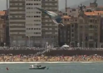 Ani manevranın nedeni kuş sürüsüymüş