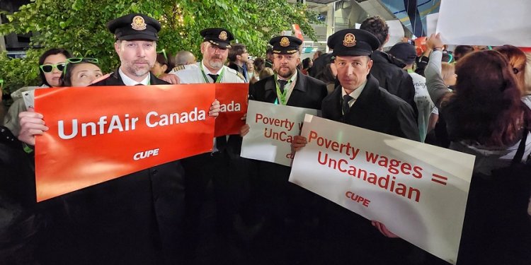 Air Canada grevine zorunlu tahkim kararı