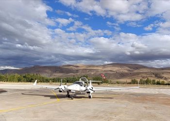 84 yıl sonra yeniden: Nuri Demirağ’ın havaalanına ilk uçak indi