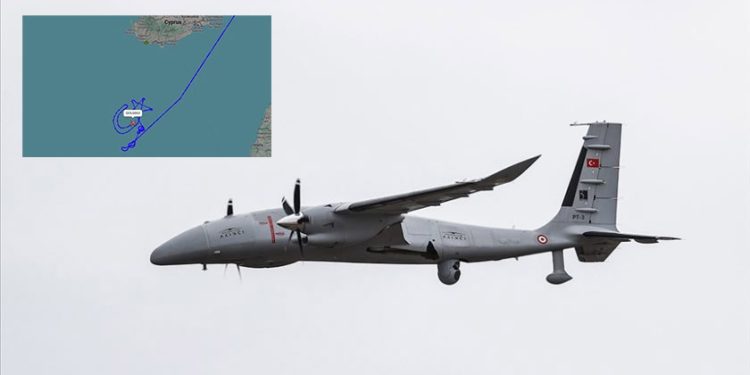 Gazze’de ateşkes sonrası Türk İHA’sı gökyüzüne ay-yıldız çizdi!