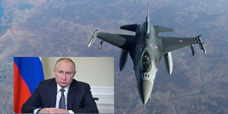 Türk F-16’ları Putin için havalanacak