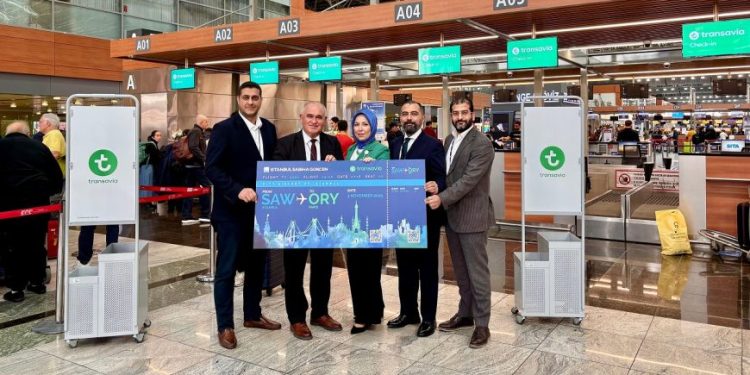 Transavia France, Sabiha Gökçen’e uçmaya başladı