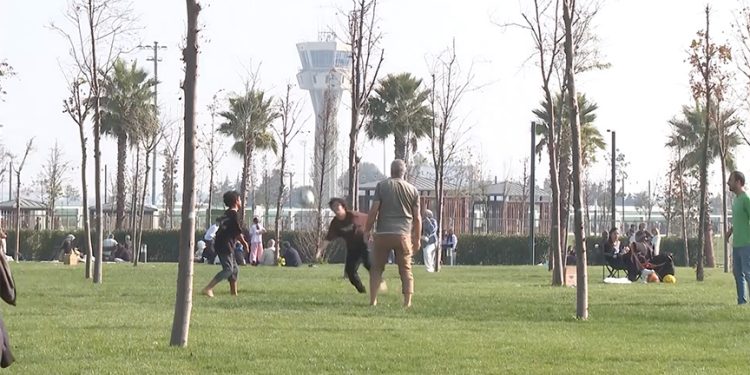 Atatürk Havalimanı Millet Bahçesi açıldı