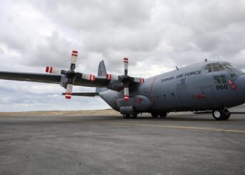 Türk C130 kargo uçağı Gürcistan’da düştü