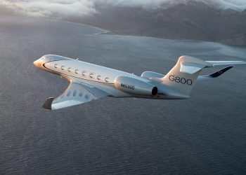 İş jeti G800’den sekizinci şehir içi hız rekoru