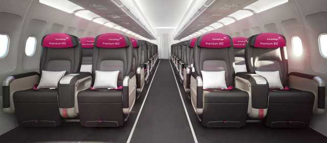 Eurowings’ten dar gövdede ilk: Premium BIZ koltuk tanıtıldı