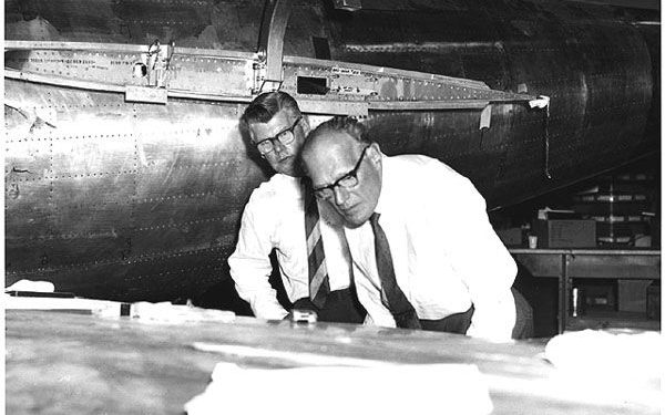 Alman uçak tasarımcısı Wilhelm Emil Messerschmitt (1898-1978)