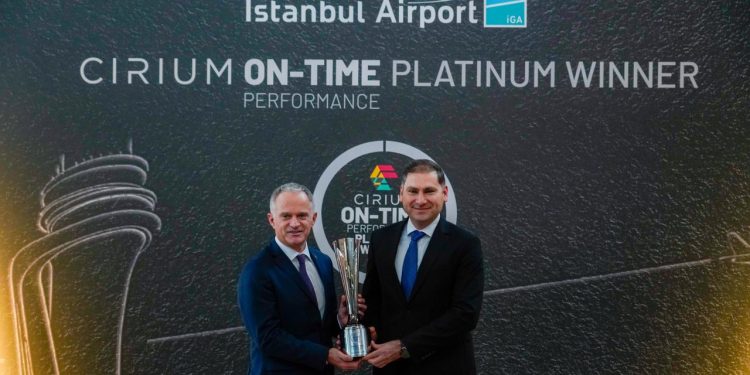 İGA’ya Cirium’dan ‘Platin Ödül’