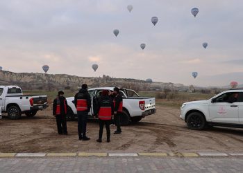 Kapadokya’da sıcak hava balonlarına inceleme